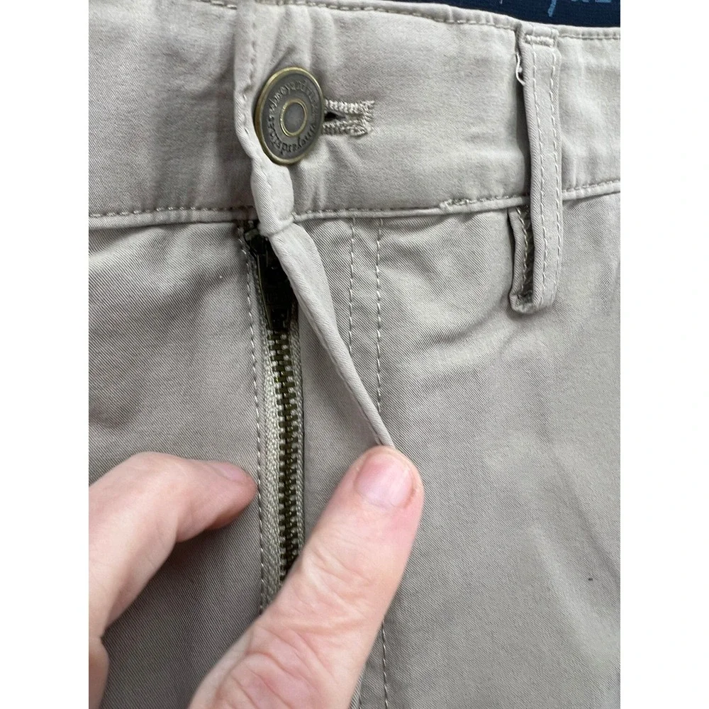 Vineyard Vines Mens On The Go Pants Mens 38x30 Khaki Tan Performance Chino